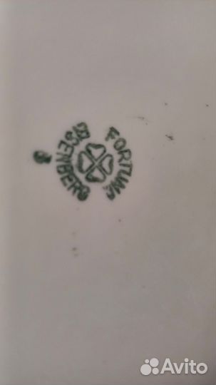 Супница от сервиза с мадоннами, фарфор ГДР