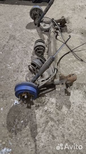 Задняя балка renault clio 2