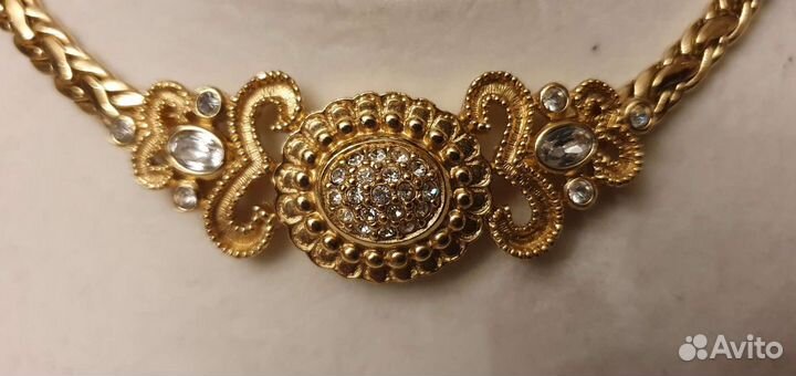 Колье Christian Dior, оригинал, 70-80ыегг, винтаж