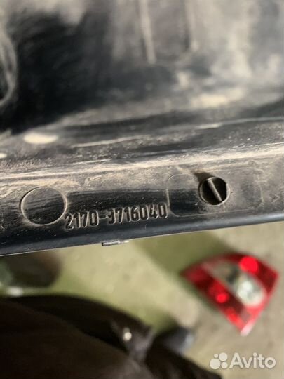 Фонари задеие Ваз 2170 приора