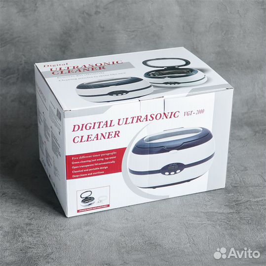 Ультразвуковая мойка VGT-2000 35 Вт, 600 мл