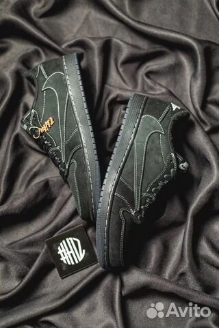 Travis Scott x Air Jordan 1 Low OG 'Black Phantom'