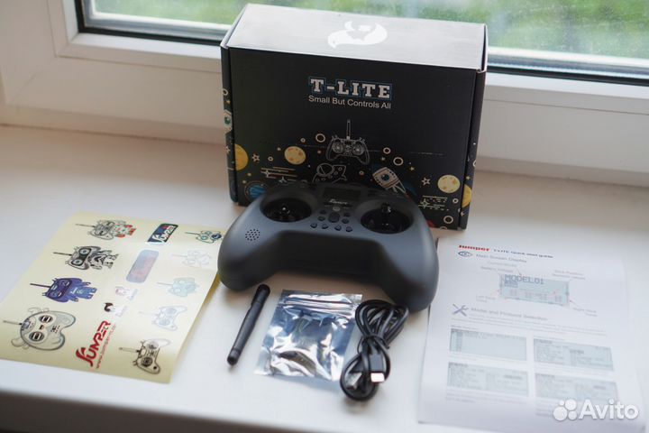 Fpv квадрокоптер + пульт + акб