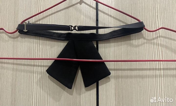 Галстук - бабочка женский, черный