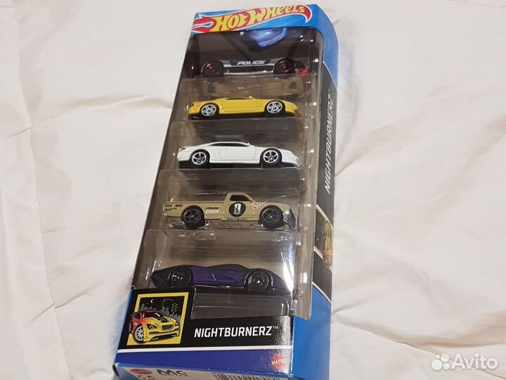 Машинки Хот Вилс, 5шт