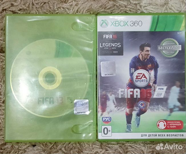 Игровые диски на Xbox 360