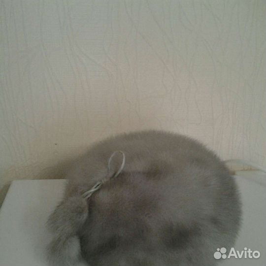 Берет норковый