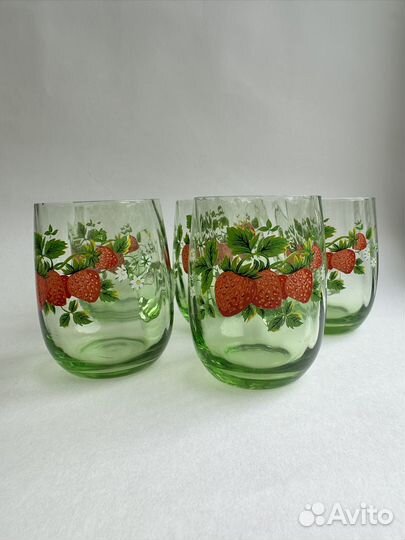 Хрустальные стаканы СССР 5 шт