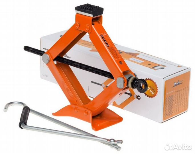 Домкрат ромбический 1т (min - 100 мм, max - 350 мм