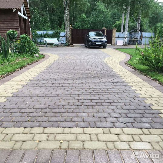 Тротуарная плитка новый город