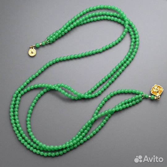 Колье бусы бижутерия винтаж