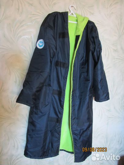 Пальто после зимнего плавания