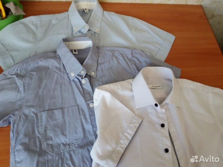 Рубашки школьные для мальчиков
