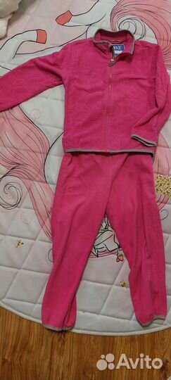 Флисовый костюм поддева 110