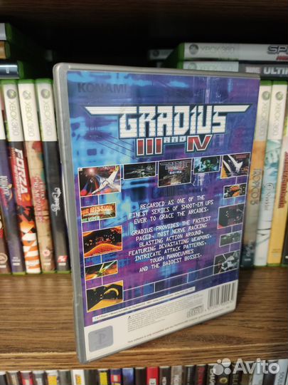 Gradius III & IV ps2