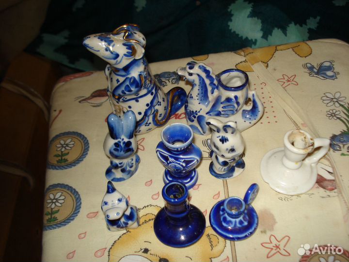 Гжель статуэтки СССР