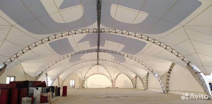 Торговый павильон арочный