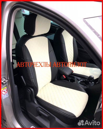 Чехлы Автопилот Volkswagen Tiguan 1 из экокожи