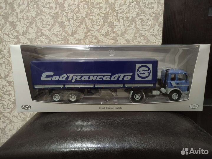 Маз-5432 с полуприцепом маз-93971 Совтрансавто