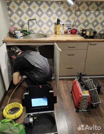 Прочистка труб Устранение засоров всех видов