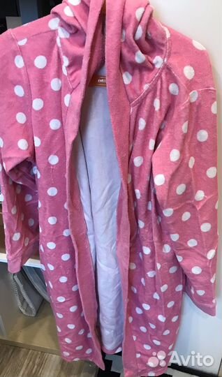 Детский махровый халат 128