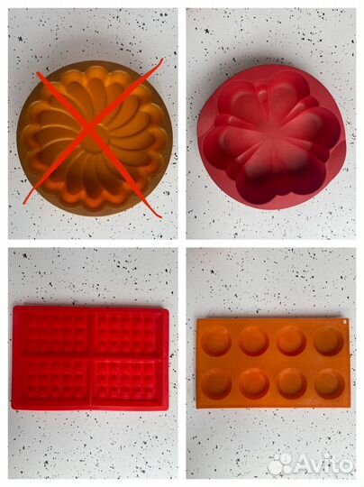 Силиконовые формы для выпечки и десертов
