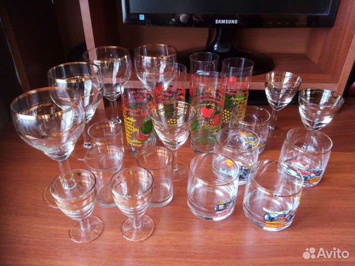 Стаканы, бокалы СССР
