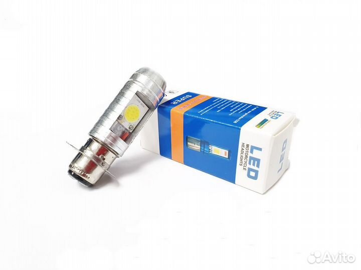 Лампа фары P15D-25 1ус 35/35w