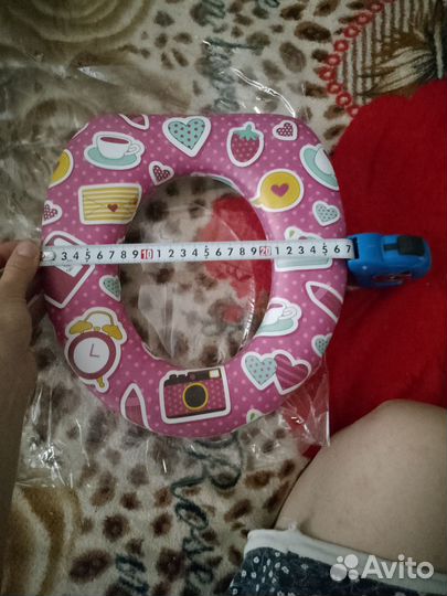 Сидушка на унитаз в идеальном состоянии