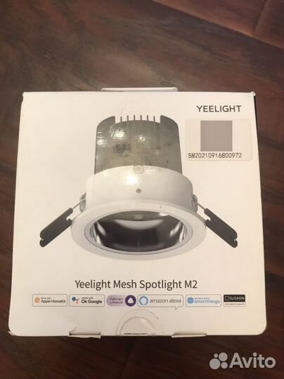 Умный встраиваемый светильник