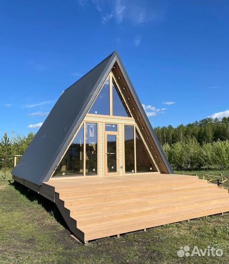 Дом А-Фрейм 6*6