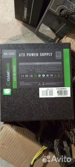 Компьютерный блок питания gamemax 1050 ватт