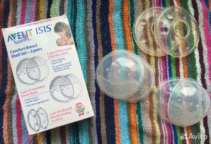 Накладки для сбора грудного молока Avent Isis