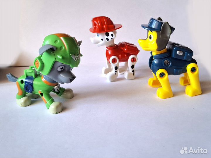 Игрушки из 3 кота и Щенячий патруль пакетом