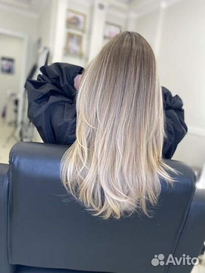 Окрашивание волос airtouch