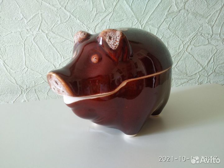 Горшок для запекания «поросенок». Новый