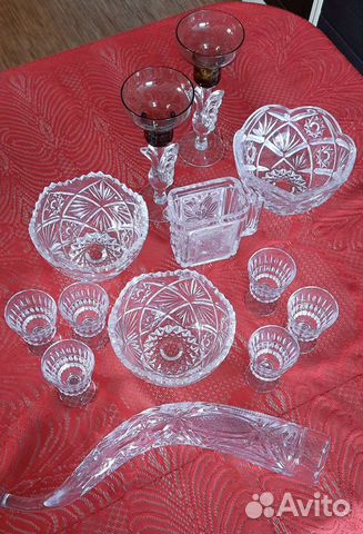 Хрустальная посуда СССР