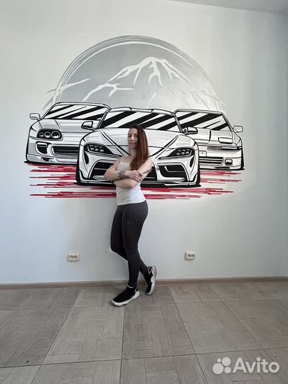 Роспись стен художник