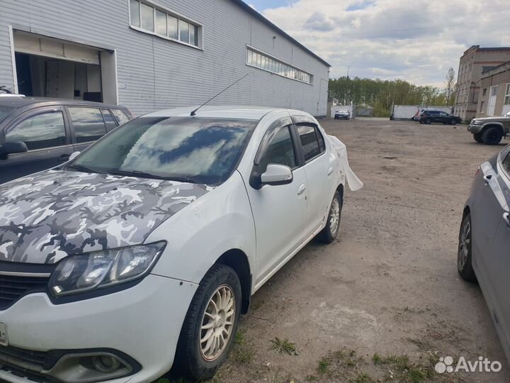 Разбор Рено Логан 2 2015г комплектация lux