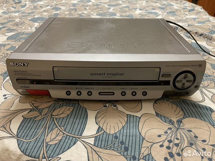 Видеомагнитофон sony sp100 hi fi