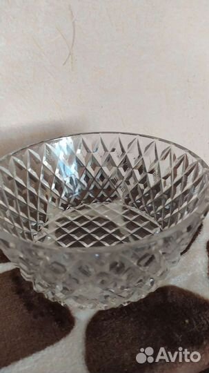 Салатник хрустальный