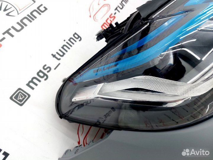 Рестайлинг бампер М пакет + фары Laser BMW G30