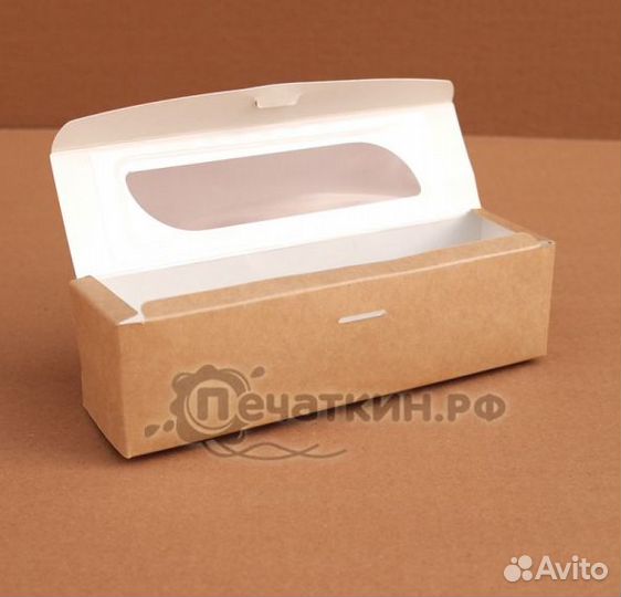 Коробочка для макаронс и пирожных