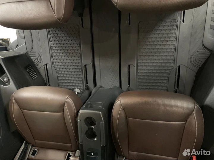 Резиновые ковры Mercedes V-class 447 2-3 ряд