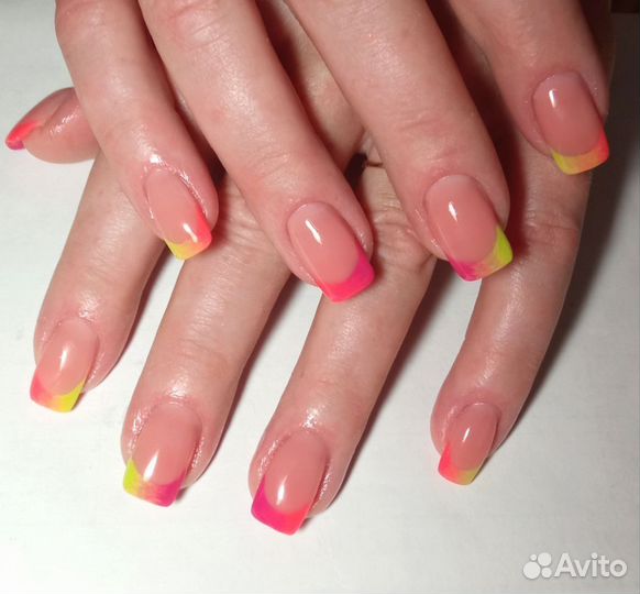Наращивание и укрепление ногтей. Работаю с выездом