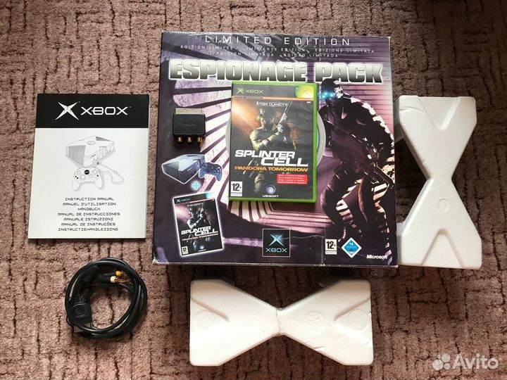 Xbox original limited edition с коробкой
