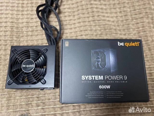 Бп be quiet system power 9 600W купить в Москве | Электроника | Авито