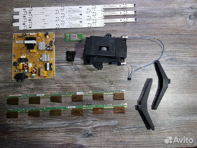 Запчасти для телевизора LG 43um7020plf