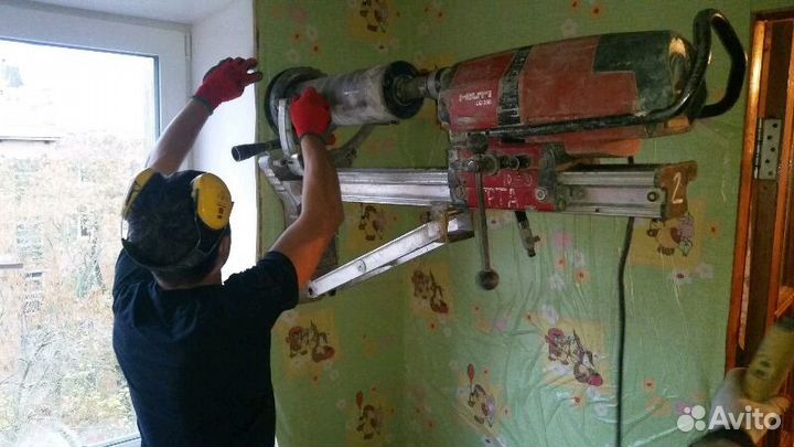 Алмазное бурение (сверление) и резка