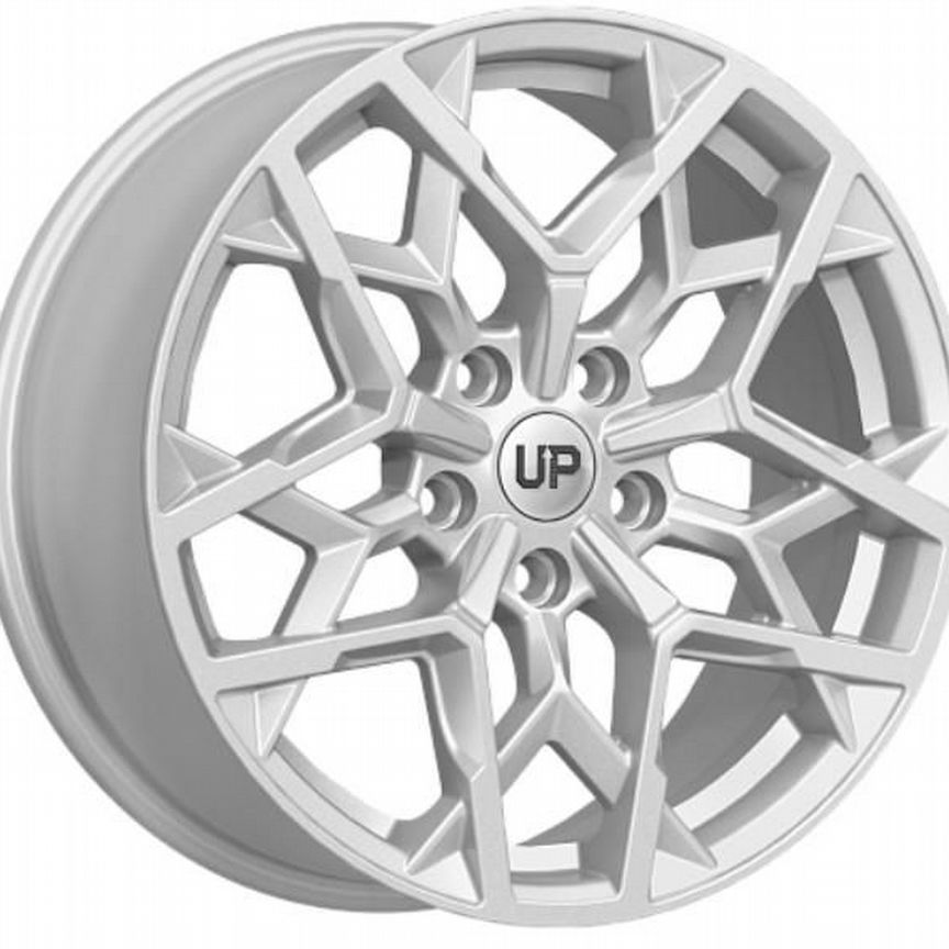 Диски WUP UP110 7.5x17 5*114.3 ET40 DIA66.1 Silver Classic Литой